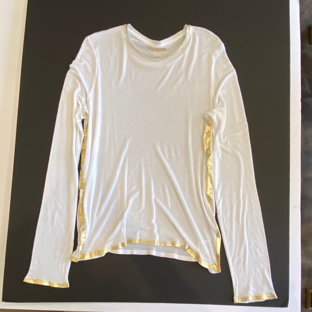 Zadig & Voltaire - Long sleeve top with gold details